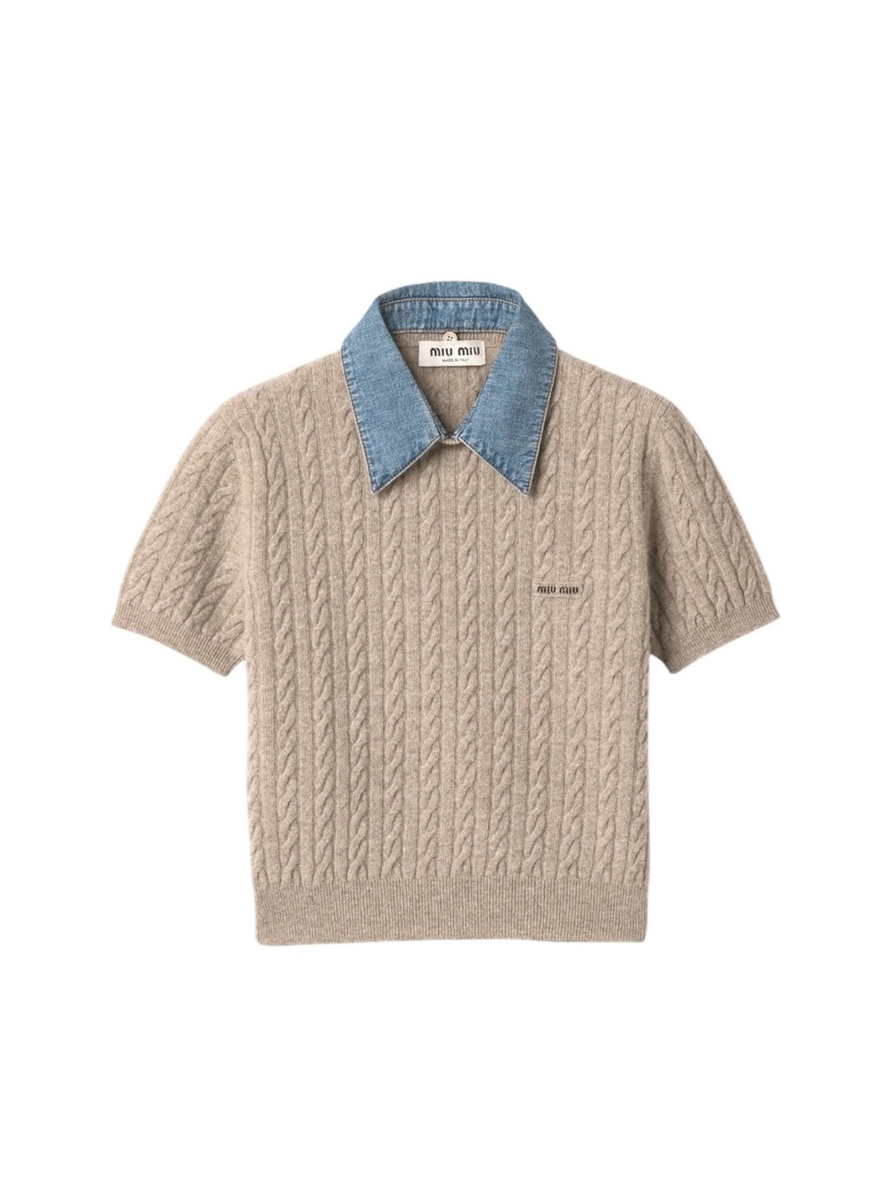 Miu Miu Wool and cashmere knit sweater It38